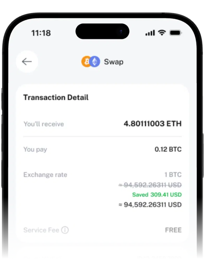 Multi-currency swaps feature